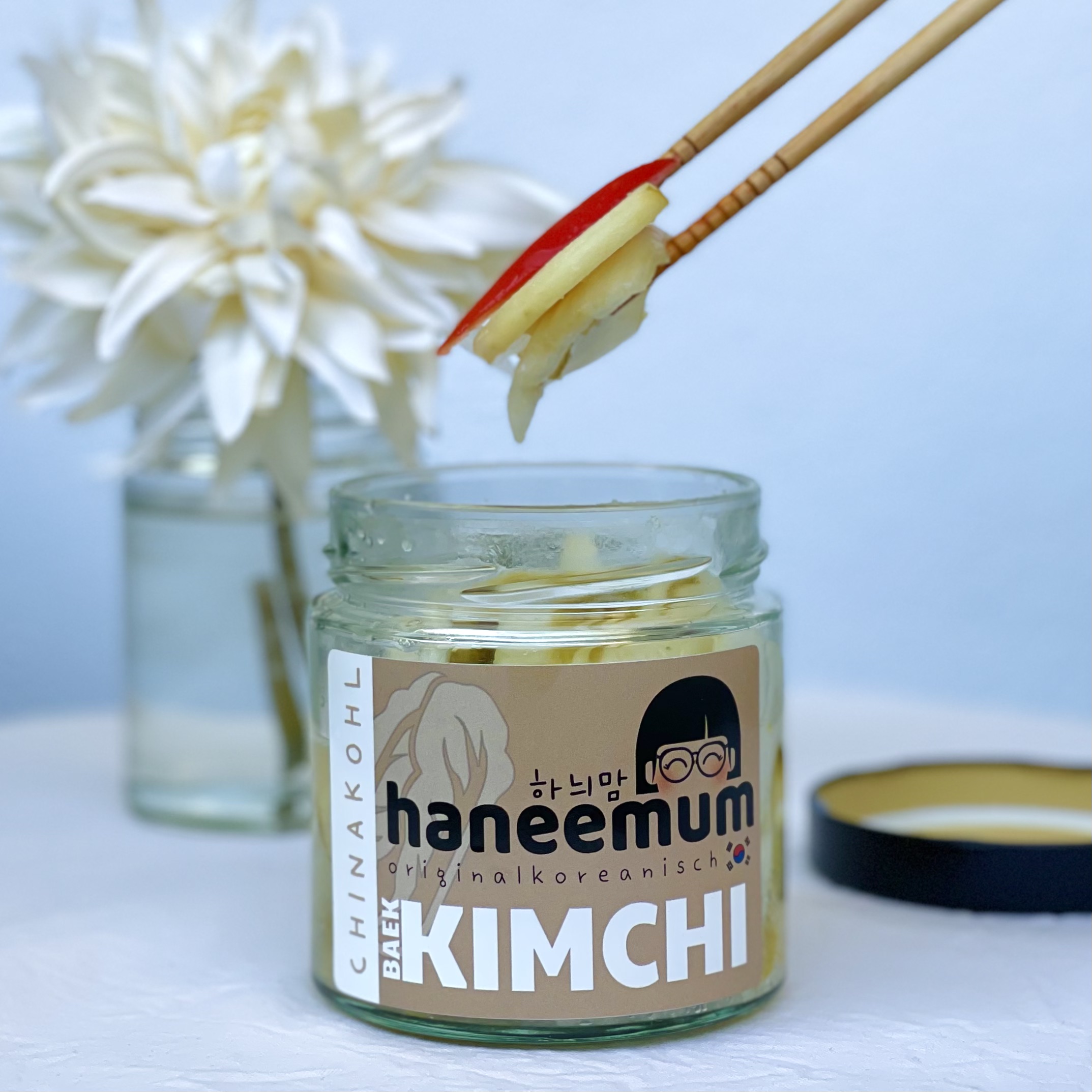 6er Set Kimchi vegan im Glas