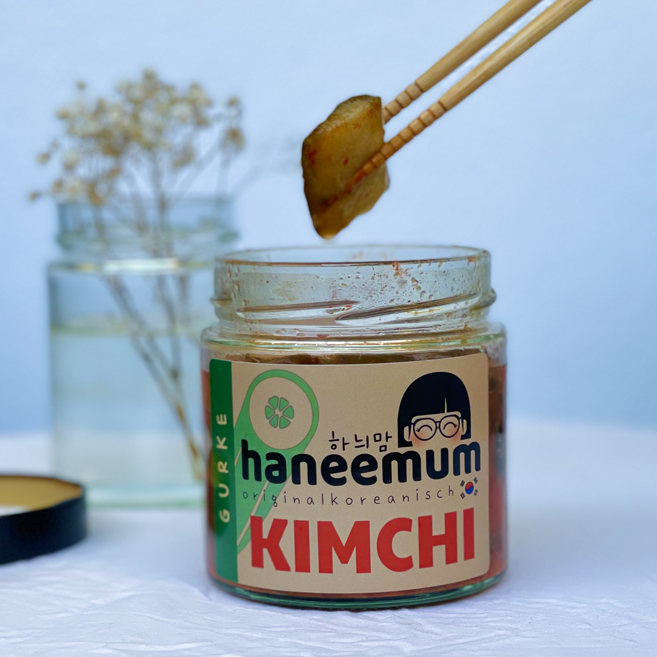 6er Set Kimchi vegan im Glas